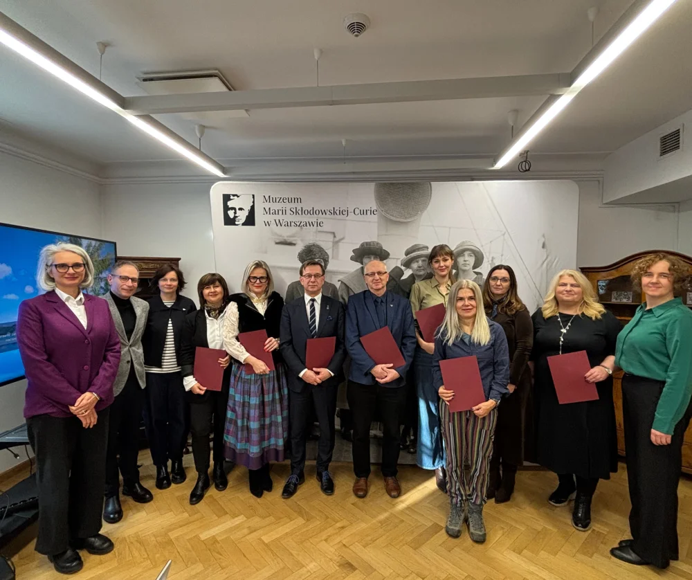 Pierwsze posiedzenie Nowej Rady Muzeum Marii Skłodowskiej-Curie w Warszawie Prof. Krzysztof Miecznikowski, sekretarz ZG PTChem, wice-przewodniczącym Rady
