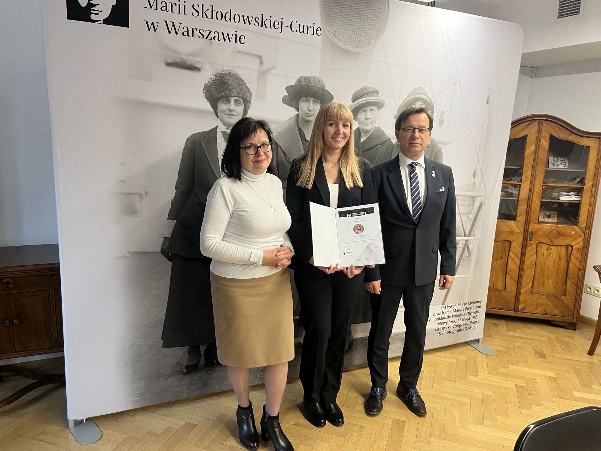 Dr Barbara Burnat z Wydziału  Chemii Uniwersytetu Łódzkiego laureatką Chemistry  Europe Travel Grant
